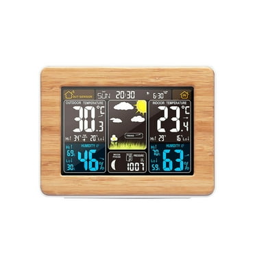 FanJu FJ3365W Wireless Weather Station Color Forecast with Temperature Barometer FanJu FJ3365W Wireless Weather Station Color Forecast with Temperature Barometer